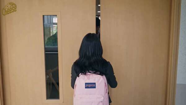 A Fearless Girl Stands Victorious At School