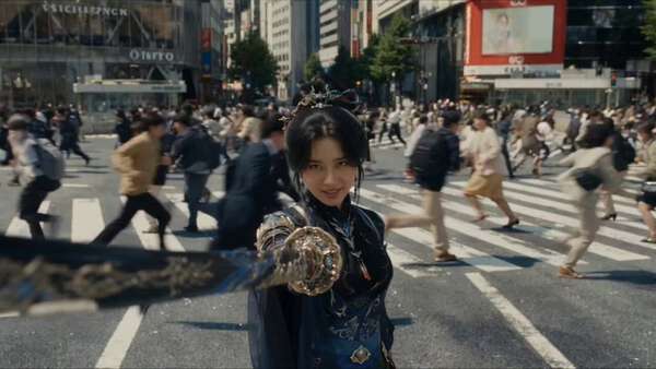 Fantasy Action At Shibuya Crossing